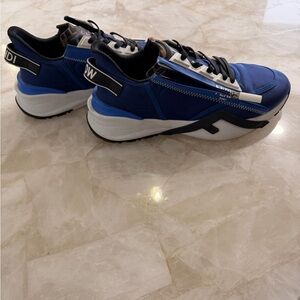Fendi Navy and Black Athletic Shoes